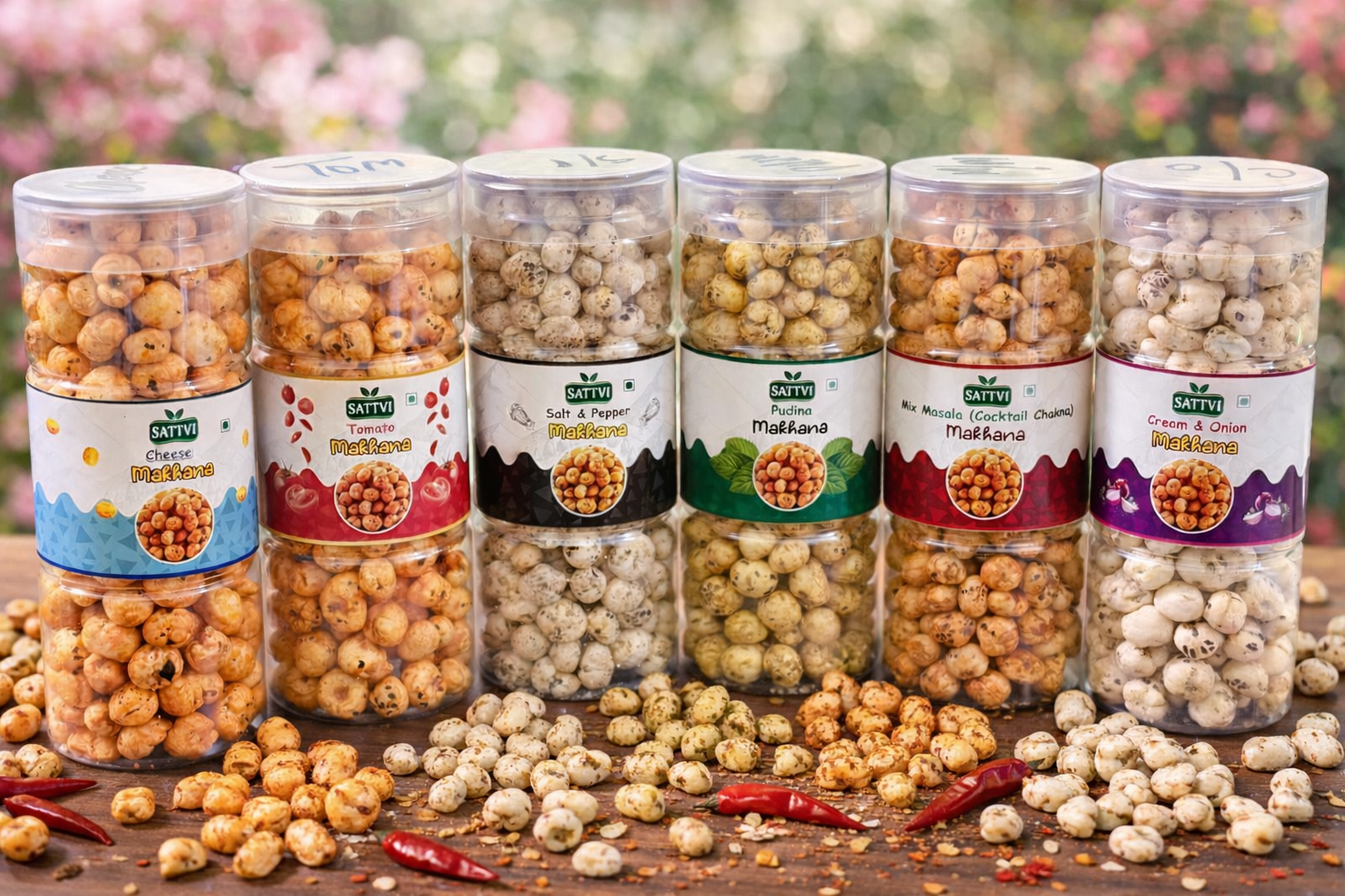 Premium Roasted & Flavoured Makhana