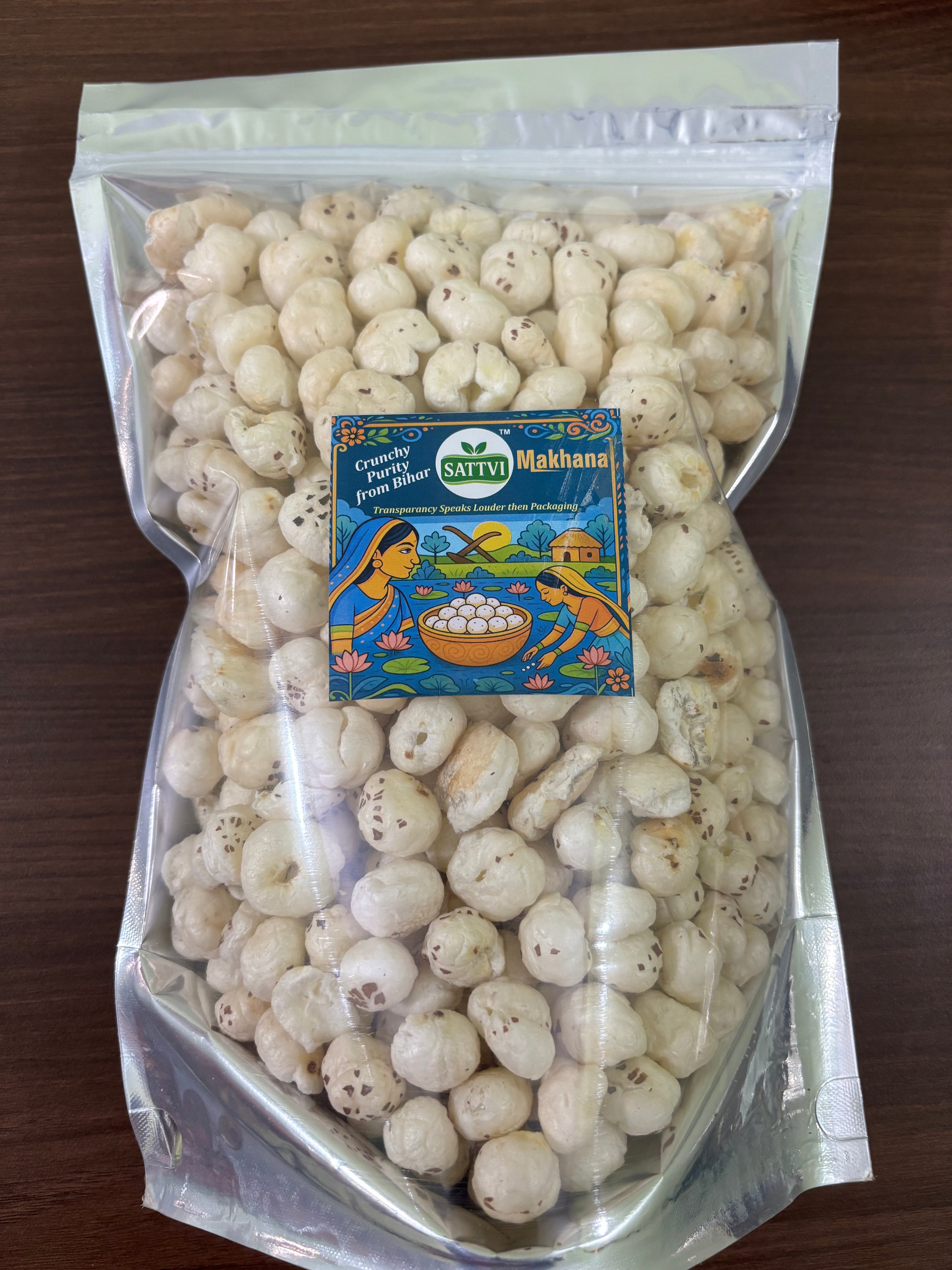 5 Plus Grade Makhana – Premium Large Foxnuts 200g