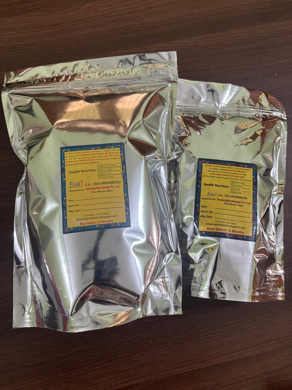 Sattvi 5 Plus Premium Makhana Combo – Large Size Foxnuts 200g + 100g- Total 300 Gram