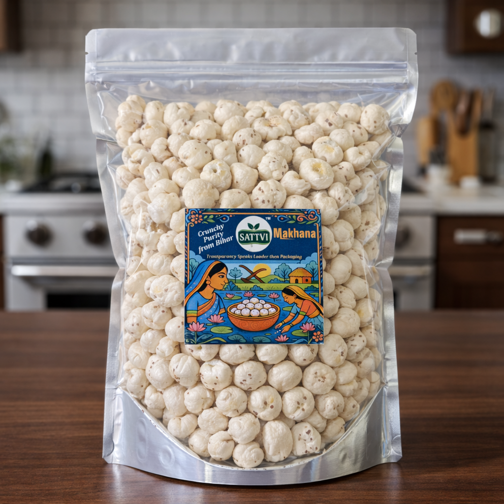 Sattvi XL 6 Plus Makhana –Extra Large Foxnuts (200g)