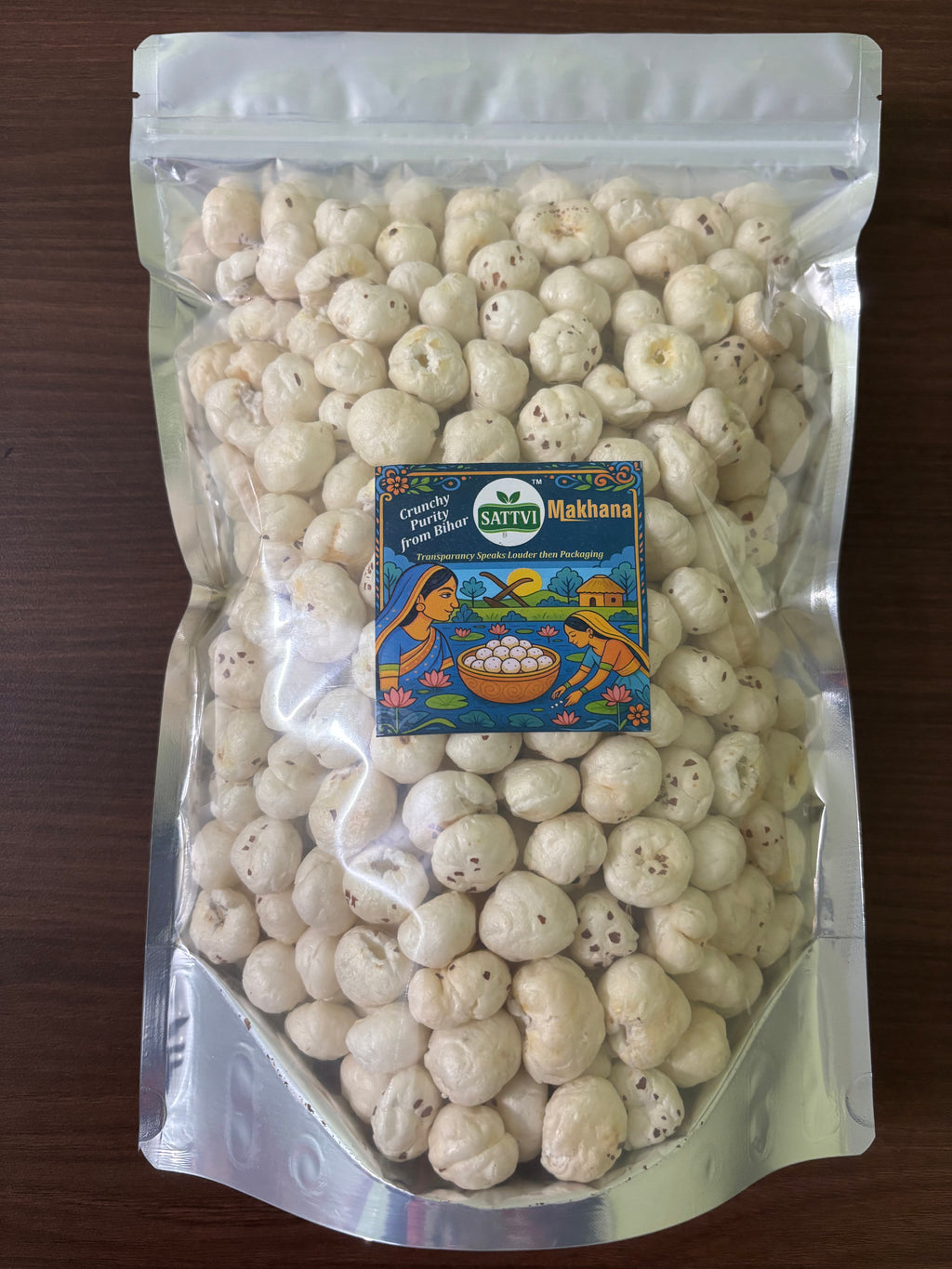 Sattvi XL 6 Plus Makhana –Extra Large Foxnuts (200g)