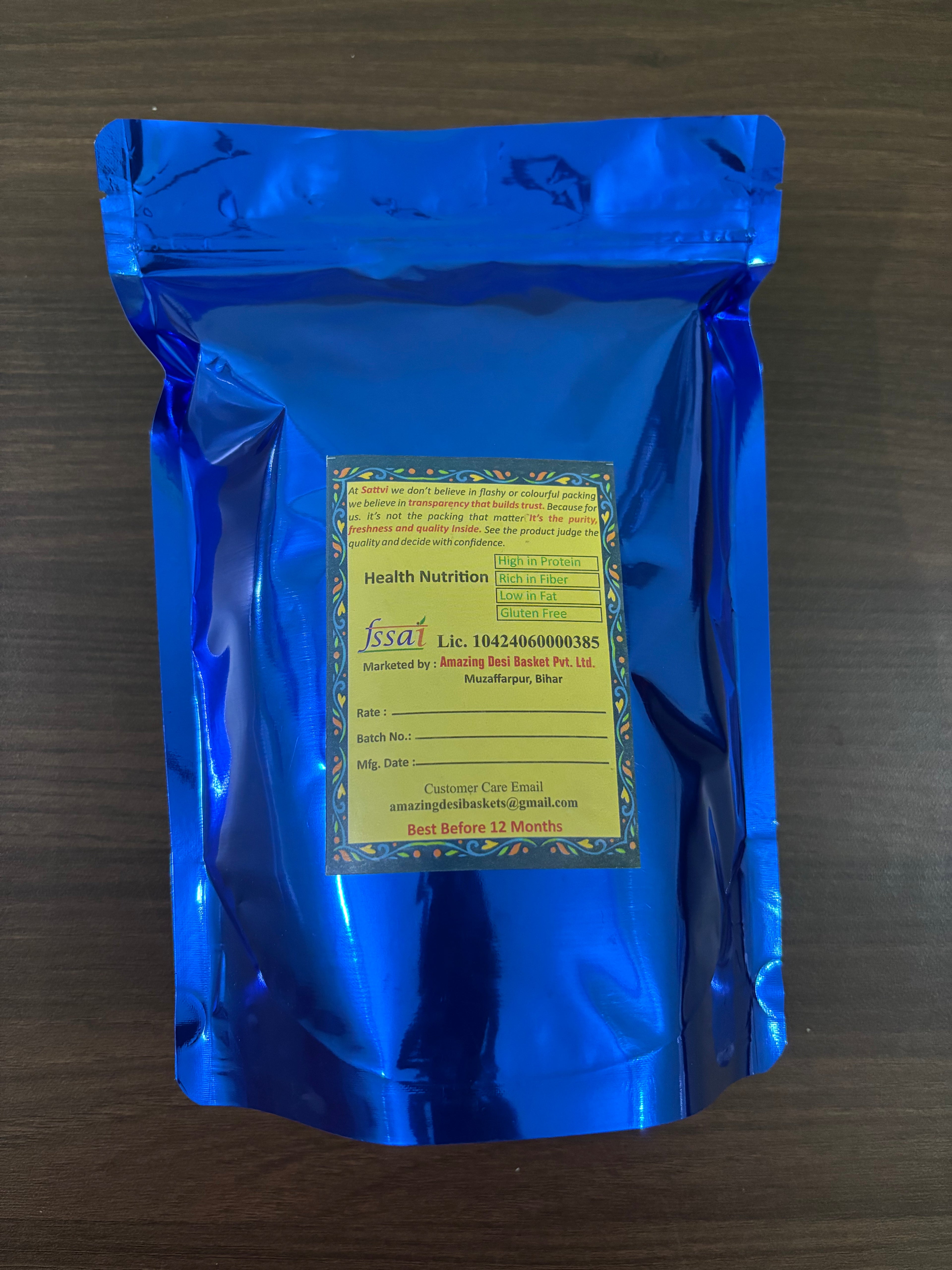 Sattvi 6 Plus Premium Makhana – Extra Large Foxnuts (100g)