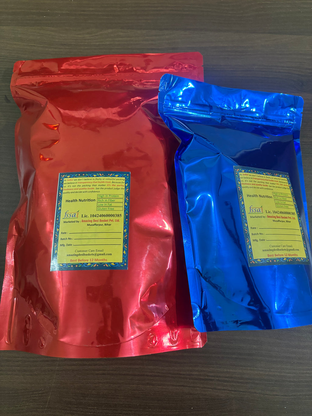 Sattvi 6 Plus XL Makhana Combo – Premium Big-Size Foxnuts – 200g + 100g Pack (Total 300 Gram Pack)