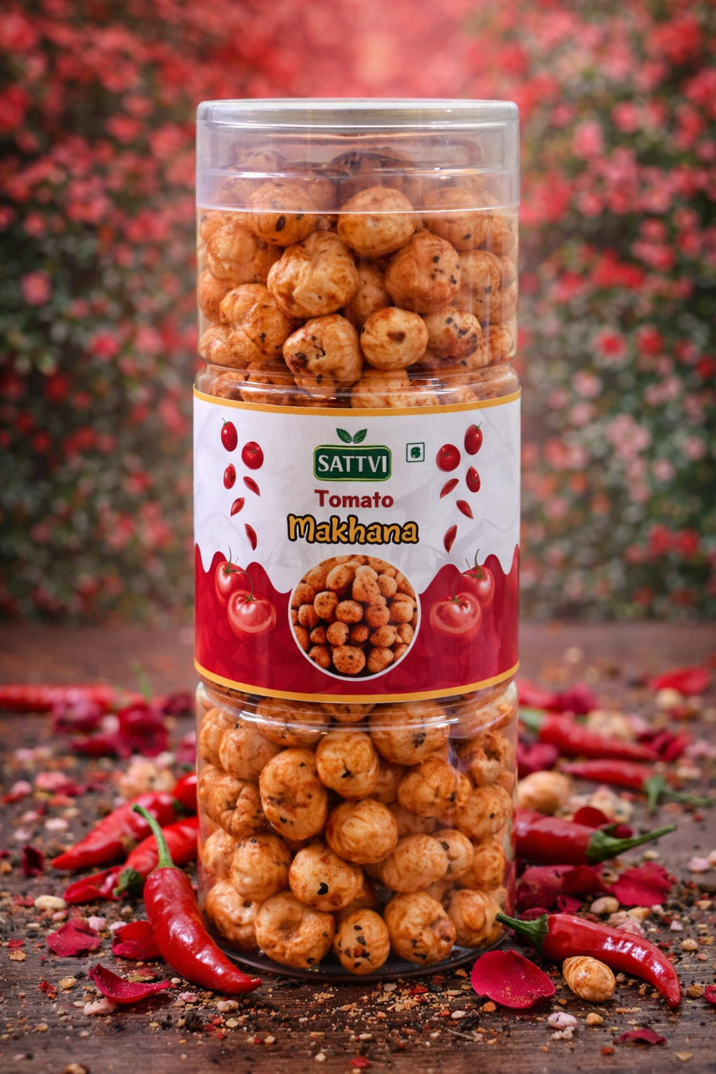 Tomato Makhana – Tangy Roasted Foxnuts